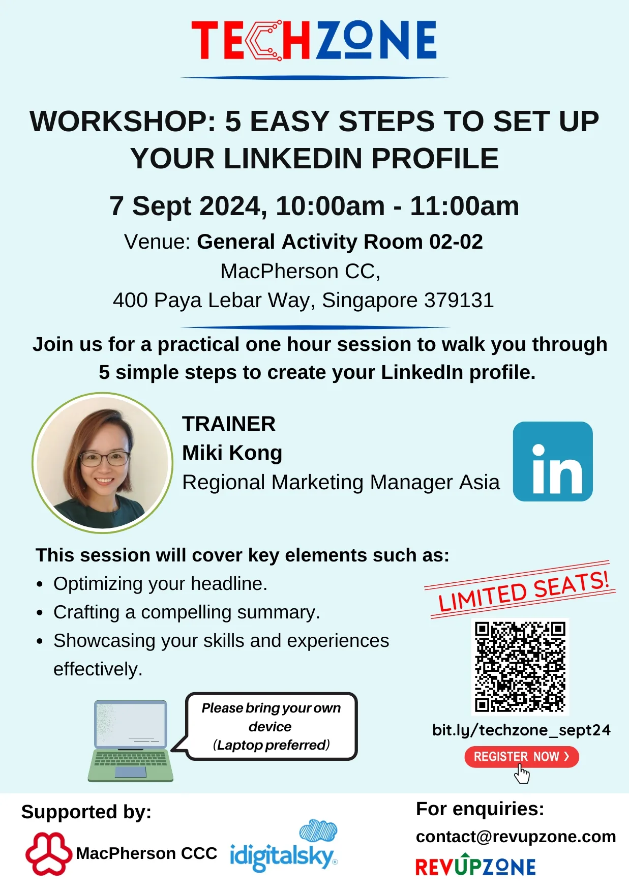 TechZone Miki_poster